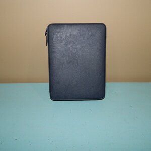 Mark & Graham Large Travel Jewelry Case Navy